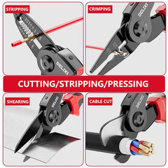 5 in 1 Multifunctional Steel Pliers Set
