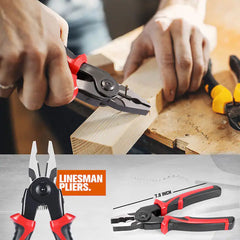 5 in 1 Multifunctional Steel Pliers Set