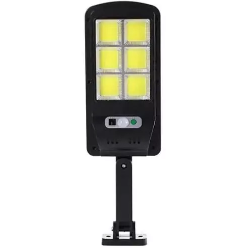 Lampa solară de perete 60W cu senzor de mișcare și telecomandă, iluminare LED puternică pentru exterior