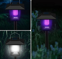 Lampa solara anti insecte cu lumina LED