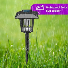 Lampa solara anti insecte cu lumina LED