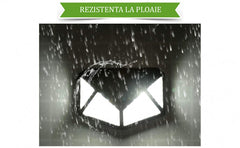 Lampa solară rezistentă la ploaie, cu protecție IP65 împotriva apei și a intemperiilor