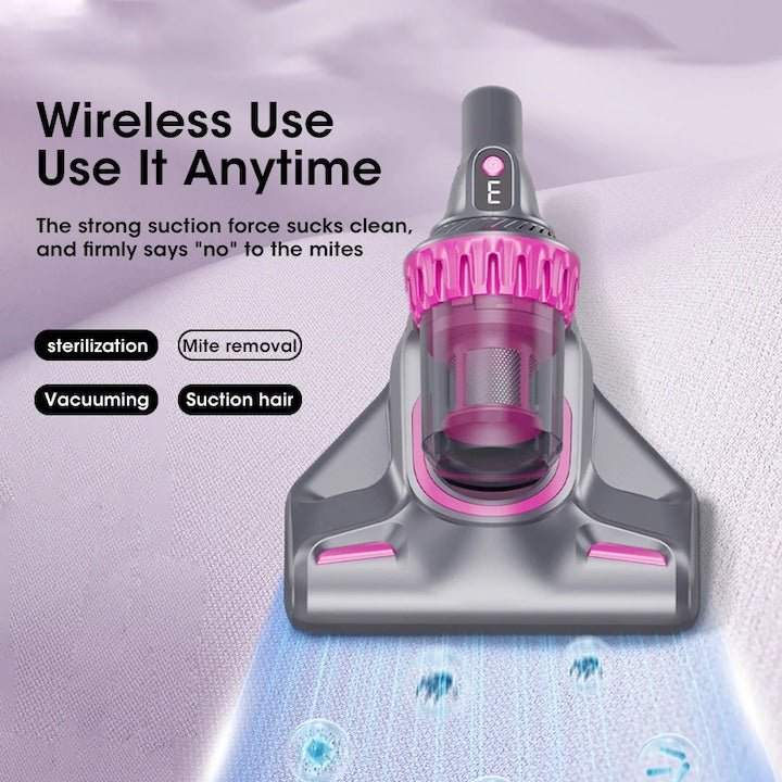 Aspirator de Pat Anti - Acarieni Wireless - Promagg.ro