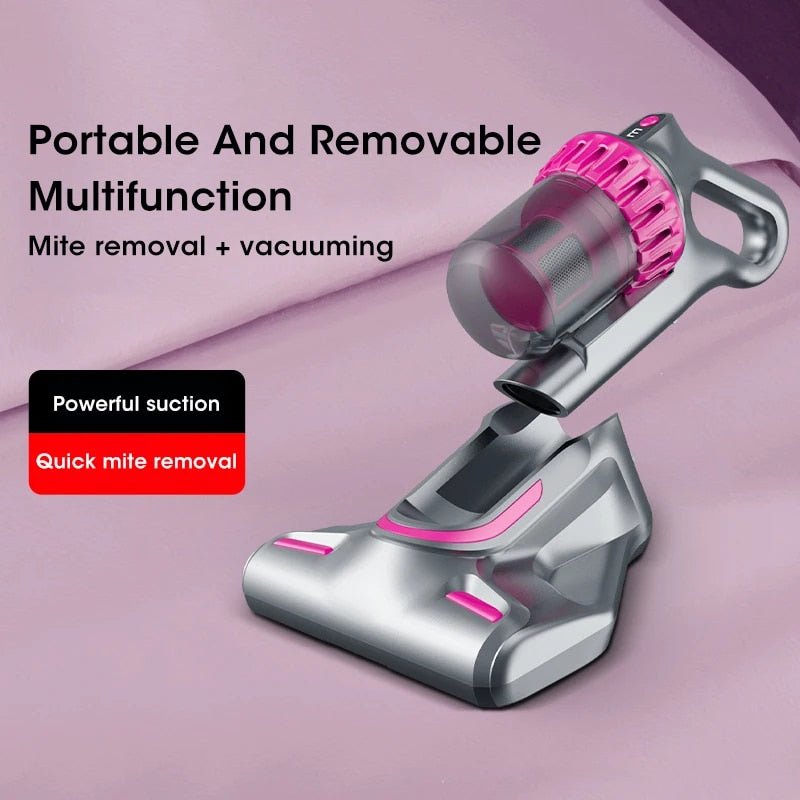 Aspirator de Pat Anti - Acarieni Wireless - Promagg.ro