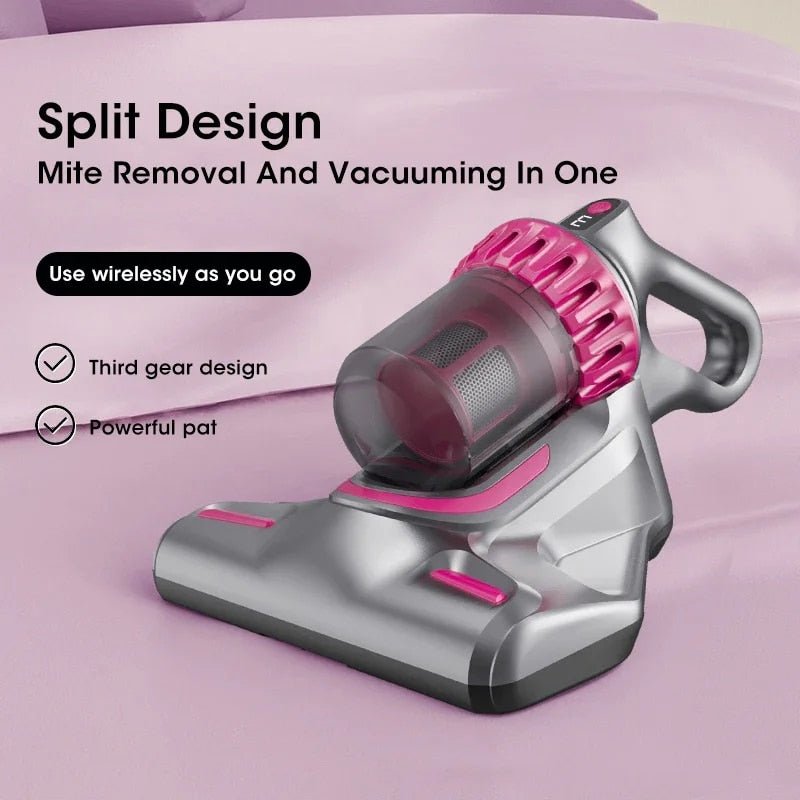 Aspirator de Pat Anti - Acarieni Wireless - Promagg.ro