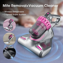 Aspirator de Pat Anti - Acarieni Wireless - Promagg.ro