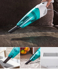 Aspirator portabil 2 în 1, compact și ușor, ideal pentru murdărie fină și zone mici