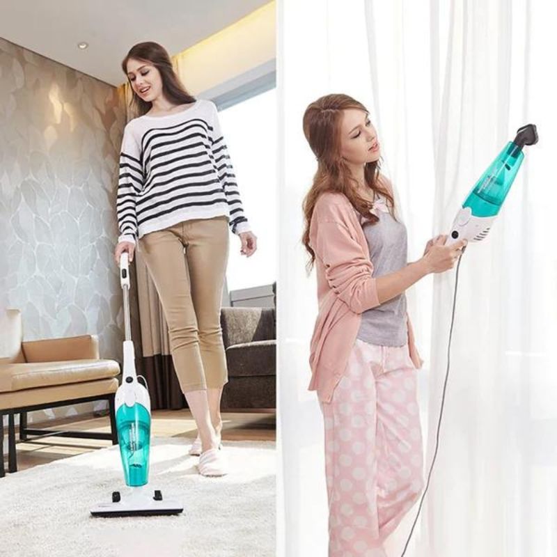 Aspirator vertical cu filtru HEPA, curățare eficientă pentru suprafețe dure și covoare