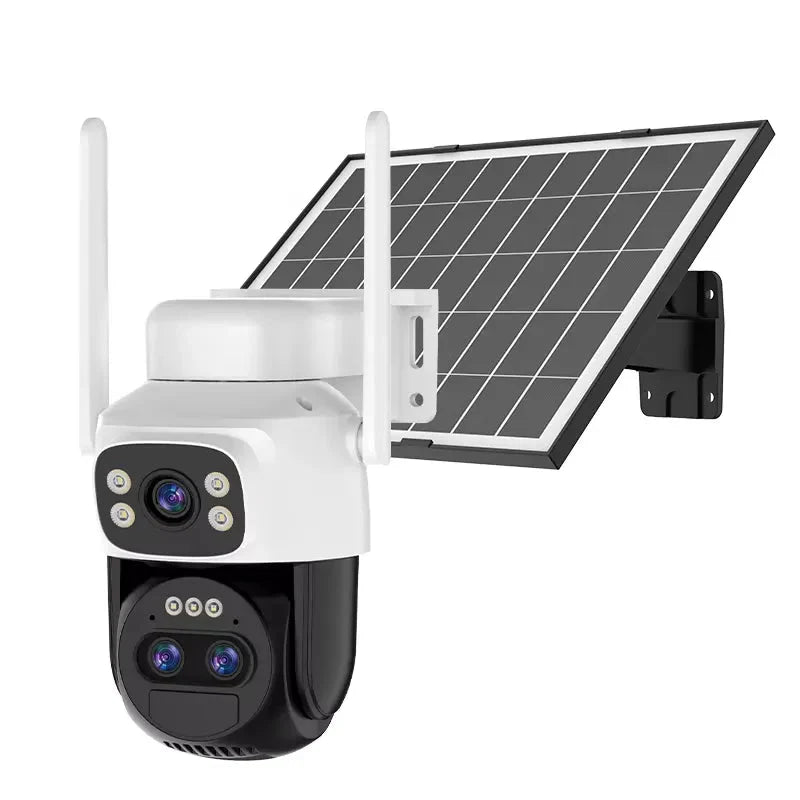 Cameră de Supraveghere 4G 4MP cu Încărcare Solară - Promagg.ro