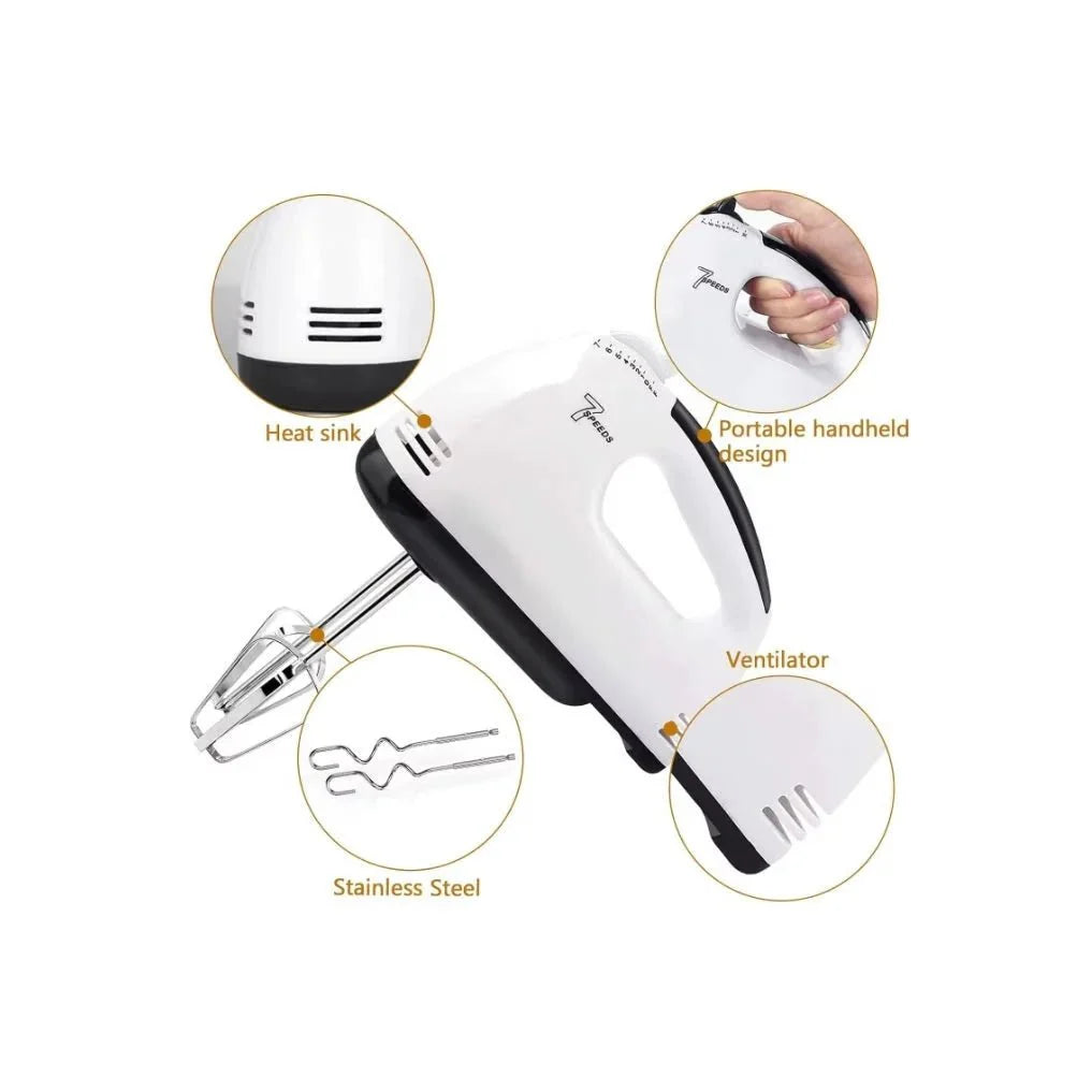 Mixer Electric de Mana cu 7 Trepte de Viteza - Promagg.ro