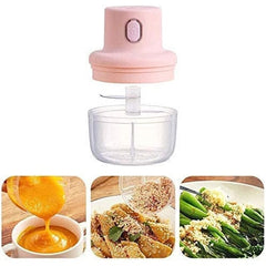 Mini Tocător Electric Portabil – 250ml, 45W, Încărcare USB