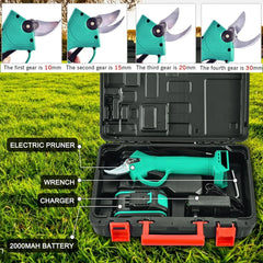 Set Foarfecă Electrică 24V + Braț Telescopic (150 - 250 cm) cu 2 Acumulatori - Promagg.ro